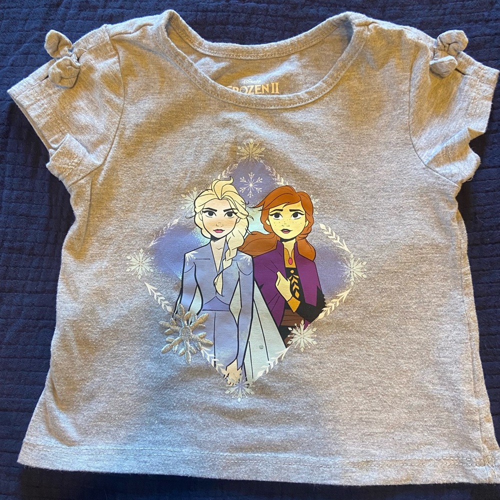 Elsa and Anna tee shirt